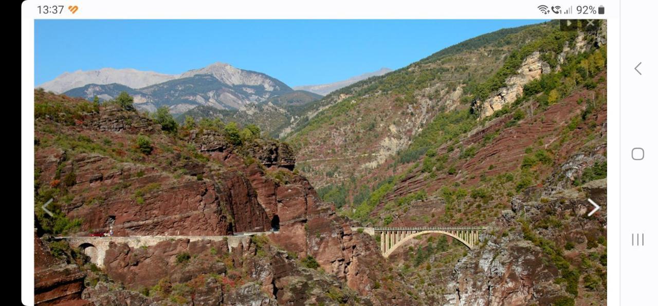 Chambre Aux Gorges De Daluis 吉洛梅 外观 照片