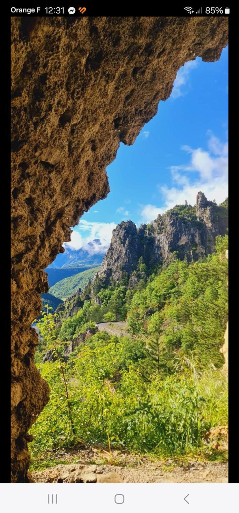 Chambre Aux Gorges De Daluis 吉洛梅 外观 照片